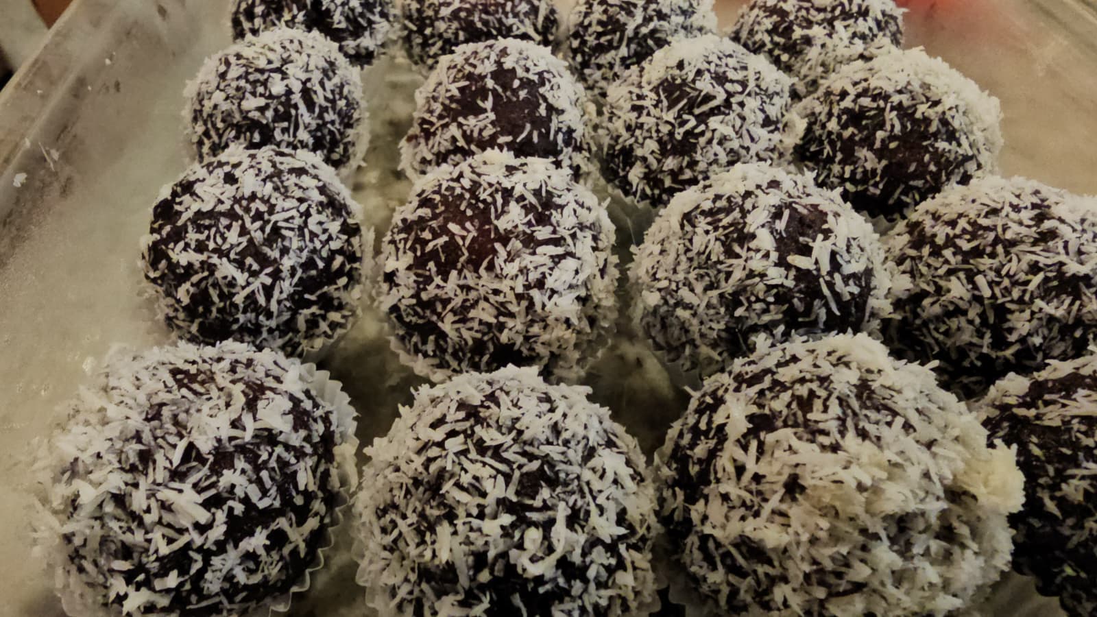 Coconut covered Kale jaam